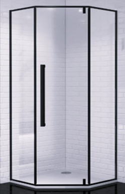 Душевое ограждение ALT- B-P9 (90x90x195),  б/п, 2 упаковки ALT-B-P9