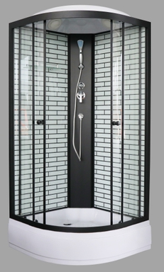 Душевая кабина ALT-EM90B (90*90*215) c/п, 3 упаковки                    ALT-EM90B