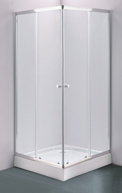 Душевое ограждение ALT-09C (90*90*194) н/п 2 упаковка ALT-09С
