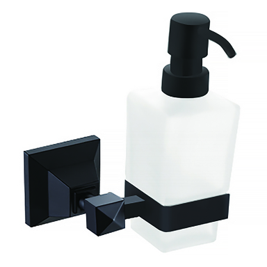 Дозатор жидкого мыла AZARIO ALTRE стеклянный, черный матовый (AZ96012B) AZ-96012B