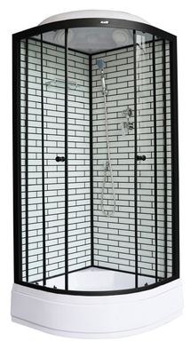 Душевая кабина ALT-EBM85 (85x85x215), 3 упаковки ALT-EBM85