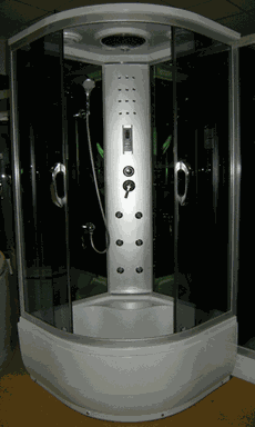 Душевая кабина 8808 (100*100 см) тонированная ВМ-8808(100*100*215)тон