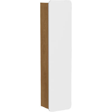 Универсальный левый/правый подвесной пенал 35 см с одной дверью BAS0535DZ