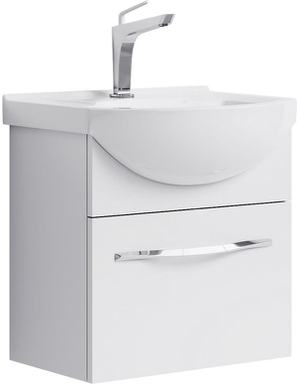 Подвесная тумба с одним ящиком с умывальником Agr.01.05/1