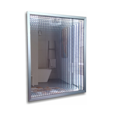 Зеркало AZARIO Торманс 600х800, LED-подсветка с диммером, выключатель - датчик на движение (ФР-00001405) ФР-00001405