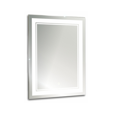 Зеркало AZARIO Grand-2 600х800 с сенсорны выключателем диммером и подогревом (ФР-00002129) ФР-00002129
