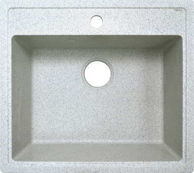 Кухонная мойка AZARIO Litos 570x505x200 искусственный мрамор, цвет Светло серый (CS00078328) CS00078328