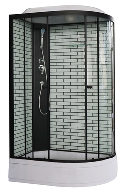Душевая кабина ALT-EM120B-R (80*120*215) с/п, 3 упаковки ALT-EM120B-R