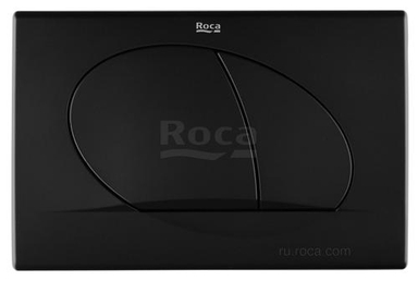 Панель смыва для инсталляции Roca Active 42B черный матовый 8901140B6 8901140B6