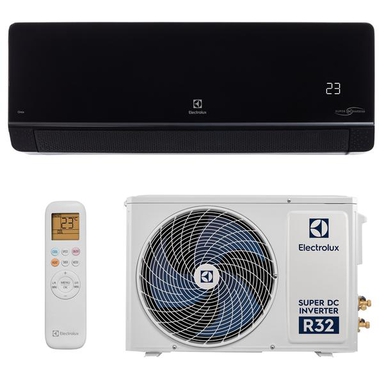 Сплит-система инверторного типа Electrolux Onix Super DC EACS/I-09HIX-BLACK/N8 комплект EACS/I-09HIX-BLACK/N8