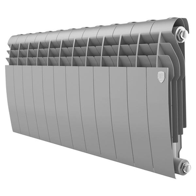 Радиатор Royal Thermo BiLiner 350 /Silver Satin - 12 секц. RTBSS35012