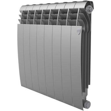 Радиатор Royal Thermo BiLiner 500 Silver Satin - 8 секц. RTBSS50008
