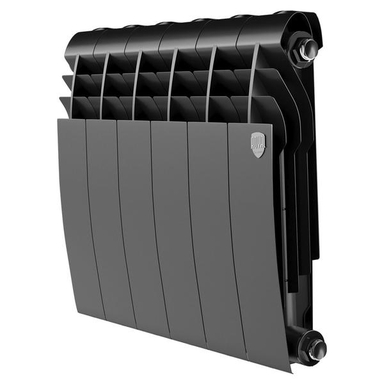 Радиатор Royal Thermo BiLiner 350 /Noir Sable - 6 секц. RTBNS35006