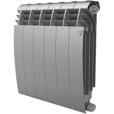 Радиатор Royal Thermo BiLiner 500 Silver Satin - 6 секц. RTBSS50006