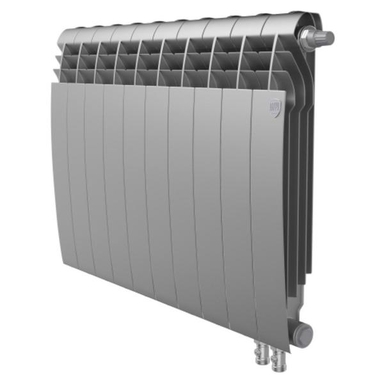 Радиатор Royal Thermo BiLiner 500 /Silver Satin VR - 10 секц. RTBSSVR50010