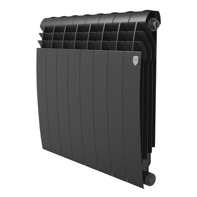 Радиатор Royal Thermo BiLiner 500 Noir Sable - 8 секц. RTBNS50008