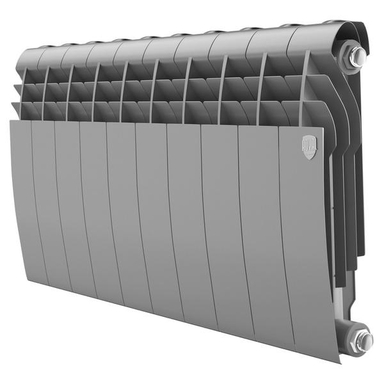 Радиатор Royal Thermo BiLiner 350 /Silver Satin - 10 секц. RTBSS35010