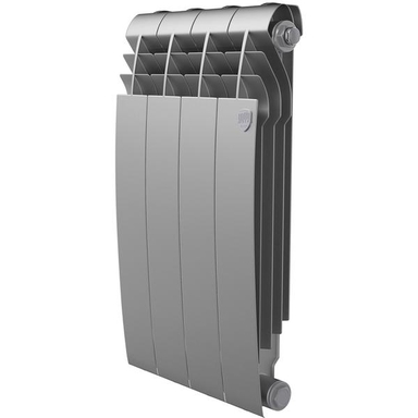 Радиатор Royal Thermo BiLiner 500 Silver Satin - 4 секц. RTBSS50004