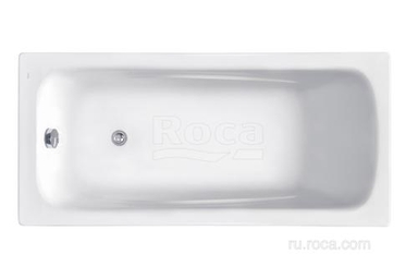 Акриловая ванна Roca Line 170х70 прямоугольная белая ZRU9302924 ZRU9302924