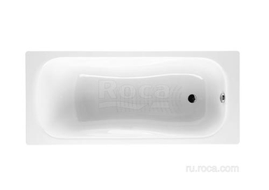 Чугунная ванна Roca Malibu 160x70 без отверстий для ручек, anti-slip 233460000 233460000