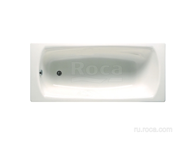 Стальная ванна Roca Swing 170x75 с отверстиями для ручек, 2,4мм, anti-slip 2201E0000 2201