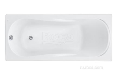 Акриловая ванна Roca Uno 170х75 прямоугольная белая ZRU9302870 ZRU9302870