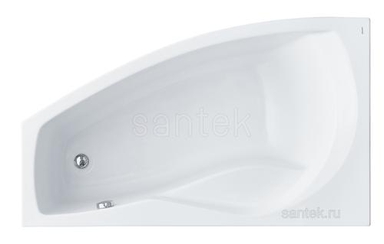 Акриловая ванна Santek Майорка 150х90 L асимметричная белая 1WH111984 1WH111984