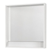 Зеркало Капри 80, белый глянец 1A230402KP010