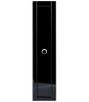 Шкаф-колонна (пенал) подвесной Инфинити П35/BLK, черный Inf.05.35/BLK