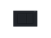 Панель смыва Aquatek Черная матовая (клавиши квадрат) KDI-0000012 KDI-0000012