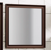 Зеркало Капри 80 с подсветкой, цвет белый/нагал Z0000003919