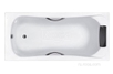 Акриловая ванна Roca BeCool 170x80 прямоугольная, с отверстиями для ручек, белая ZRU9302852 ZRU9302852