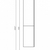 Шкаф - колонна AQUATON Беверли левая белый 1A235403BV01L