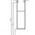 Шкаф - колонна AQUATON Ривьера белый матовый 1A239203RVX20