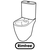 iCon Чаша унитаза напольного, без ободка, Rimfree, глубина 680 мм с крышкой и бачком
