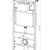 Комплект Унитаз подвесной  безободковый (торнадо) D&K Berlin DT1436516 + кл. DB1519002, матовый хром