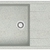 Кухонная мойка AZARIO Vision 750x505x218 искусственный мрамор, цвет Светло серый (CS00078341)