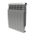 Радиатор Royal Thermo BiLiner 500 Silver Satin - 10 секц. 