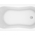Ванна прямоугольная NIKE 150x70, ультра белый, Сорт1