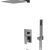 Душевая система для ванны и душа DK Bayern.Liszt DA1515606A04 встраиваемый с изливом серый графит