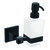Дозатор жидкого мыла AZARIO ALTRE стеклянный, черный матовый (AZ96012B)