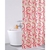 Штора для ванной комнаты, 200*200 см, полиэстер, Flower Lace, red, IDDIS, 411P20RI11
