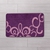 Коврик для ванной комнаты, 50*80 см, полиэстер-акрил, Fairyland (violet), Milardo, 471PA58M12