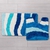 Набор ковриков для ванной комнаты, 50*80 см, 50*50 см, полиэстер, Blue Wave, IDDIS, 480M580i13