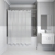 Штора для ванной комнаты, 200*180 см, EVA, Stereo Square, IDDIS, 500E18Si11