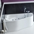ИБИЦА 150х100 ванна ассиметричная акриловая левосторонняя белая с фронтальным экраном