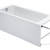 Акриловая ванна Roca Easy 170x75 прямоугольная белая ZRU9302899