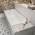 Акриловая ванна Roca Elba 160х75 прямоугольная белая 248619000