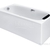 Акриловая ванна Roca Sureste 160х70 прямоугольная, с отверстиями для ручек, белая ZRU9302787