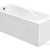 Акриловая ванна Roca Uno 170х75 прямоугольная белая ZRU9302870
